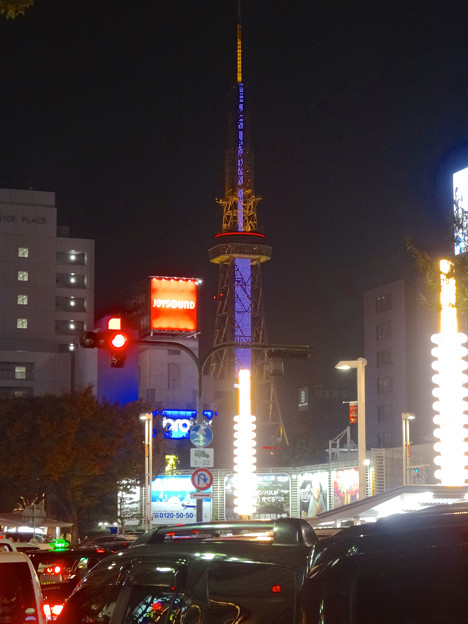 大津通から見た名古屋テレビ塔