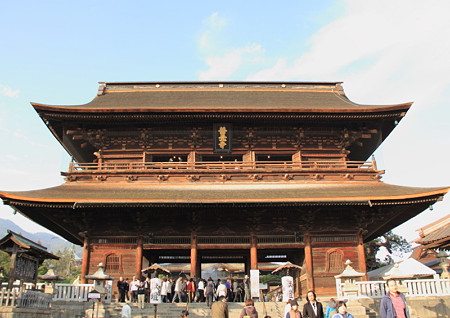 P14善光寺山門
