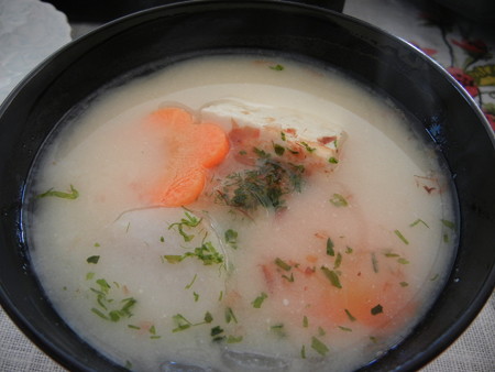白みそのお雑煮