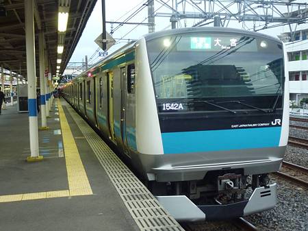 JR 京浜東北線 E233系1000番台 ウラ118編成