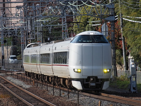 287系回送 東海道本線山崎駅02