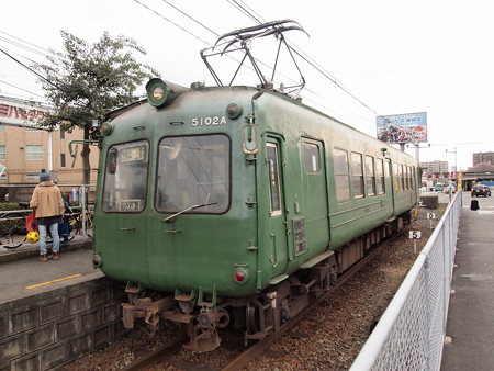 熊本電鉄5000系 菊池線上熊本駅02