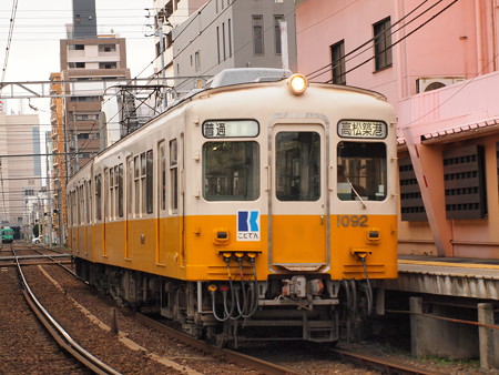 琴電1080形 琴平線高松築港~片原町01