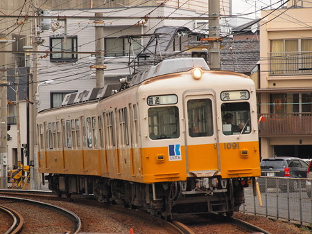 琴電1080形 琴平線高松築港~片原町02