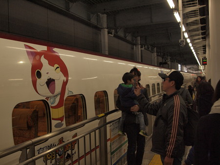 800系妖怪ウォッチ新幹線 九州新幹線博多駅04