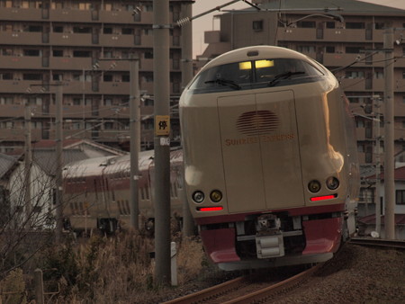 285系サンライズ瀬戸 予讃線香西~高松02