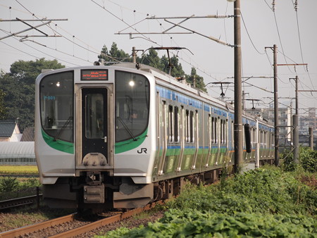 E721系普通 東北本線名取~南仙台