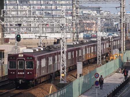 阪急3300系準急 阪急京都線茨木市~南茨木01
