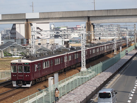 阪急7300系準急 阪急京都線茨木市~南茨木02