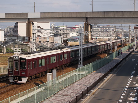阪急9300系特急 阪急京都線茨木市~南茨木01