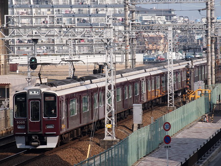 阪急9300系特急 阪急京都線茨木市~南茨木03