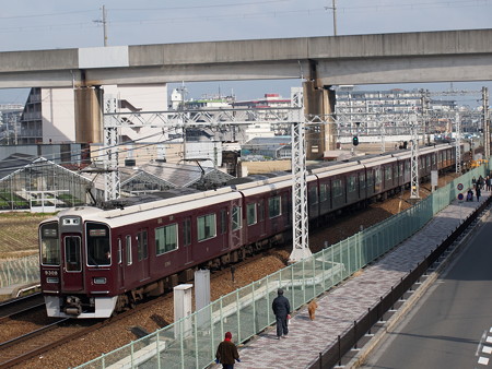 阪急9300系特急 阪急京都線茨木市~南茨木05