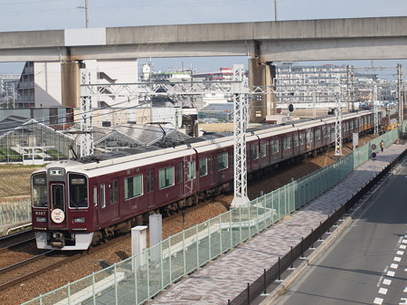 阪急9300系特急 阪急京都線茨木市~南茨木06