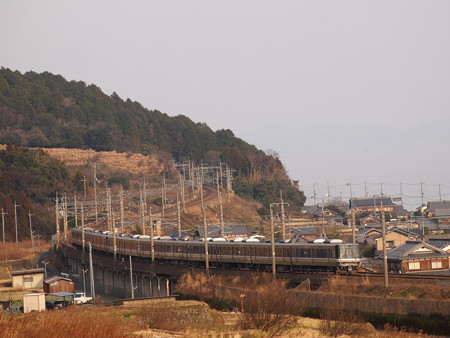 223系新快速 湖西線近江高島~北小松04