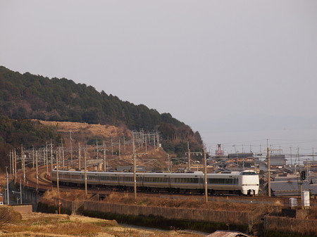 683系特急サンダーバード 湖西線近江高島~北小松02