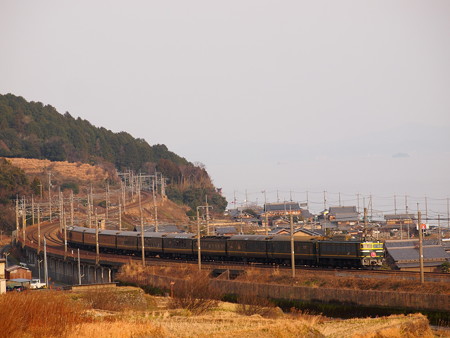 EF81 寝台特急トワイライトエクスプレス 湖西線近江高島~北小松02