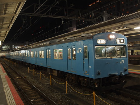 103系普通 奈良線京都駅01