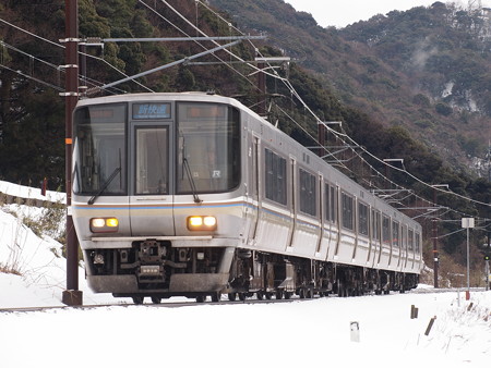 223系新快速 北陸本線新疋田~敦賀02