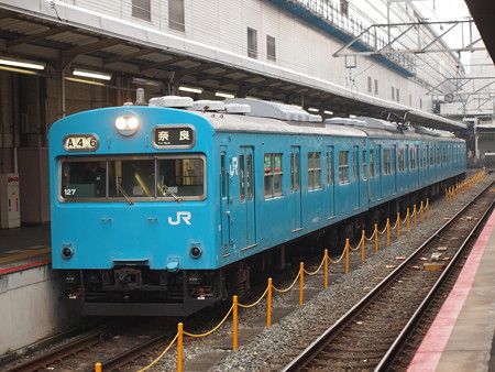 103系日根野車普通 奈良線京都駅01