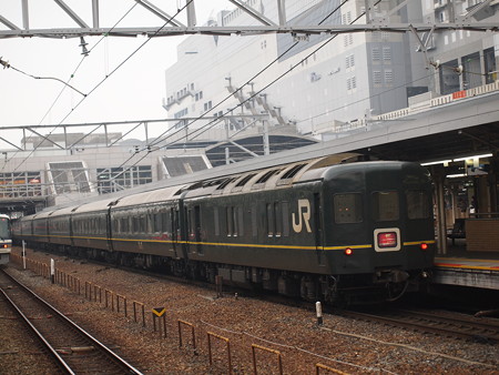 24系 トワイライトエクスプレス 東海道本線京都駅