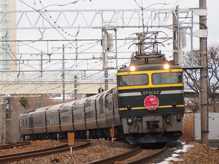 EF81 トワイライトエクスプレス 東海道本線長岡京~山崎02