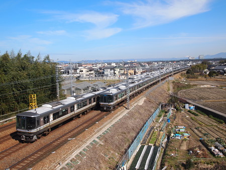 223系新快速東海道本線長岡京~山崎02