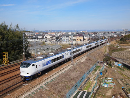 281系特急はるか東海道本線長岡京~山崎03