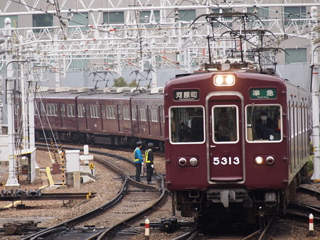 阪急5300系準急 阪急京都線梅田駅