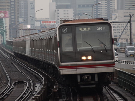 大阪市営地下鉄20系 御堂筋線西中島南方駅01