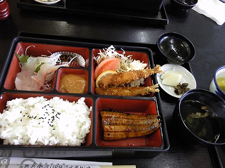 川魚定食＠印旛沼