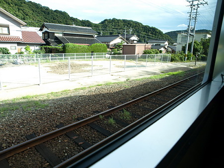 キハ40山口線の車窓1