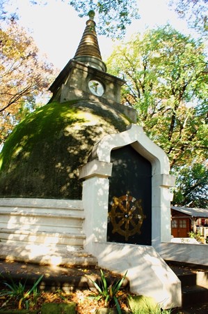 寛永寺 上野大仏 パゴダ様式 裏側
