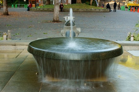 上野公園 かえるの噴水