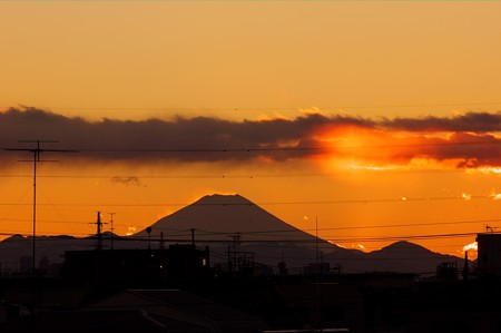 富士山 2015.01.31 17:07