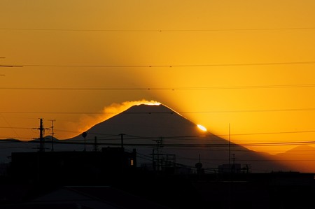 富士山　2015.02.01 17:00:17