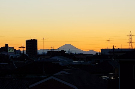 富士山　100mm