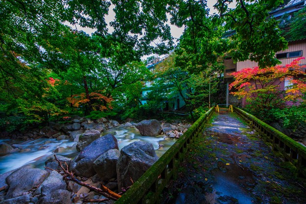 湯の山温泉 紅葉 写真共有サイト フォト蔵