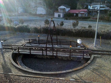 茂木駅にて