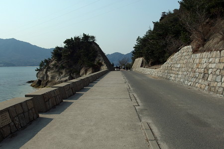 大久野島 外周路