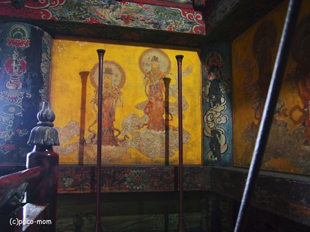 法観寺 五重塔 八坂の塔の内部2014年05月04日_P5040844