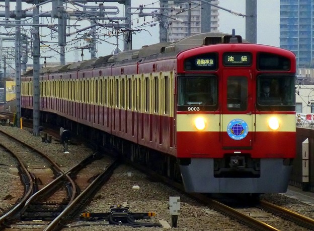 9000系9103F〈RED LUCKY TRAIN〉（4654ﾚ）通勤準急SI01池袋