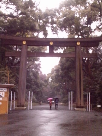 明治神宮鳥居