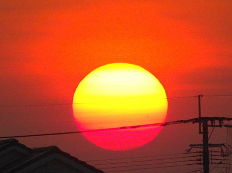 故郷の夕陽４