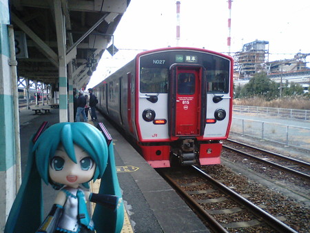 ■八代 11:11 → 熊本 11:48 6342M 普通