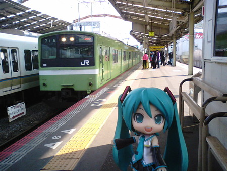 ■新今宮 11:00 → JR難波 11:04 1763K 普通