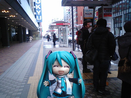 ■札幌駅前 15:08 → サッポロファクトリー 15:14 バス(北海道中央バ...