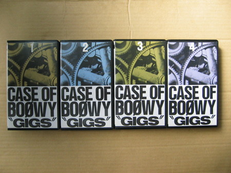 BOOWY GIGS VHS