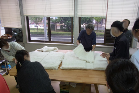 職人さんの見本