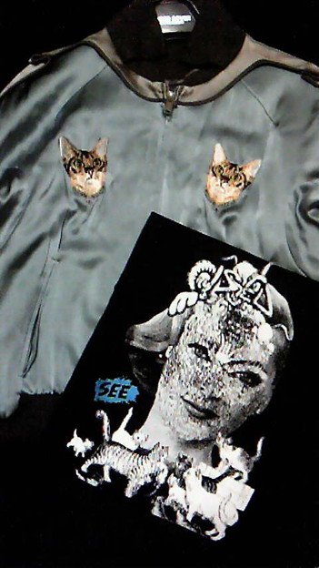 ついにお迎えしてきた Under Coverの猫スカジャン Stlthとのコラボtシャツ Photo Sharing Photozou