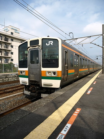 211系(宝積寺駅)9